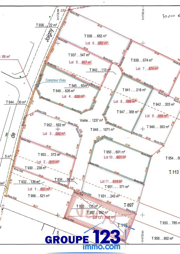 Vente Terrain à Guerchy 0 pièce