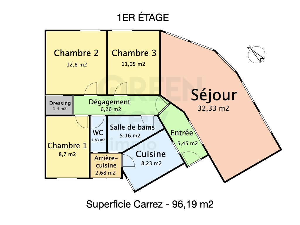 Vente Appartement à Nantes 5 pièces