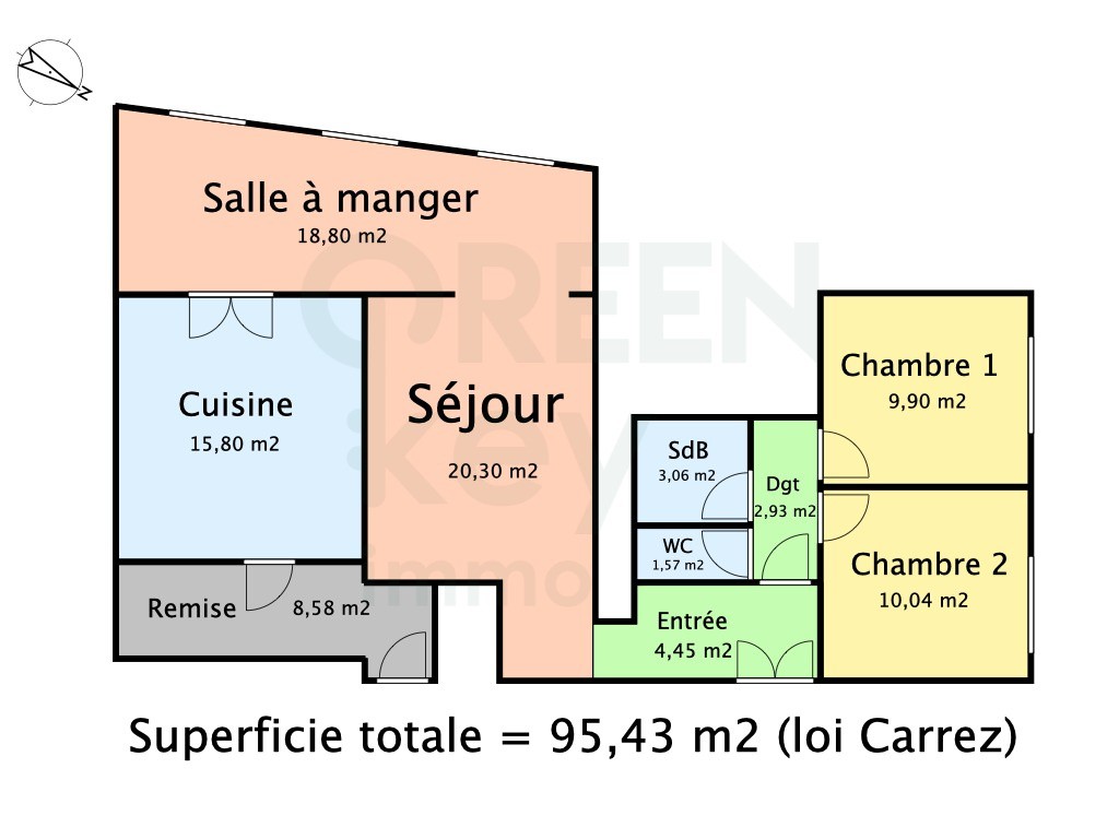 Vente Appartement à Paris Palais-Bourbon 7e arrondissement 4 pièces