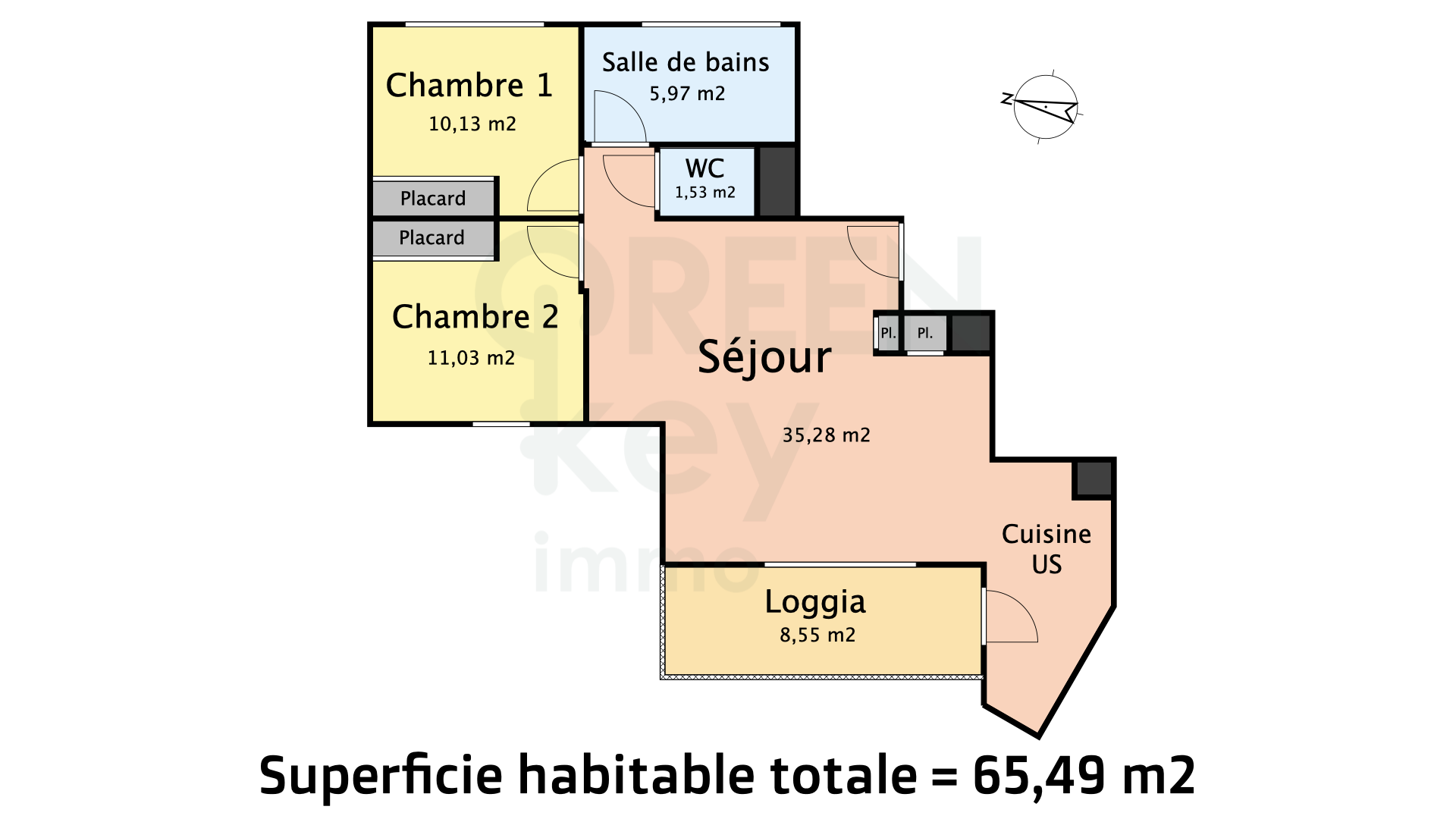 Vente Appartement à Nantes 3 pièces