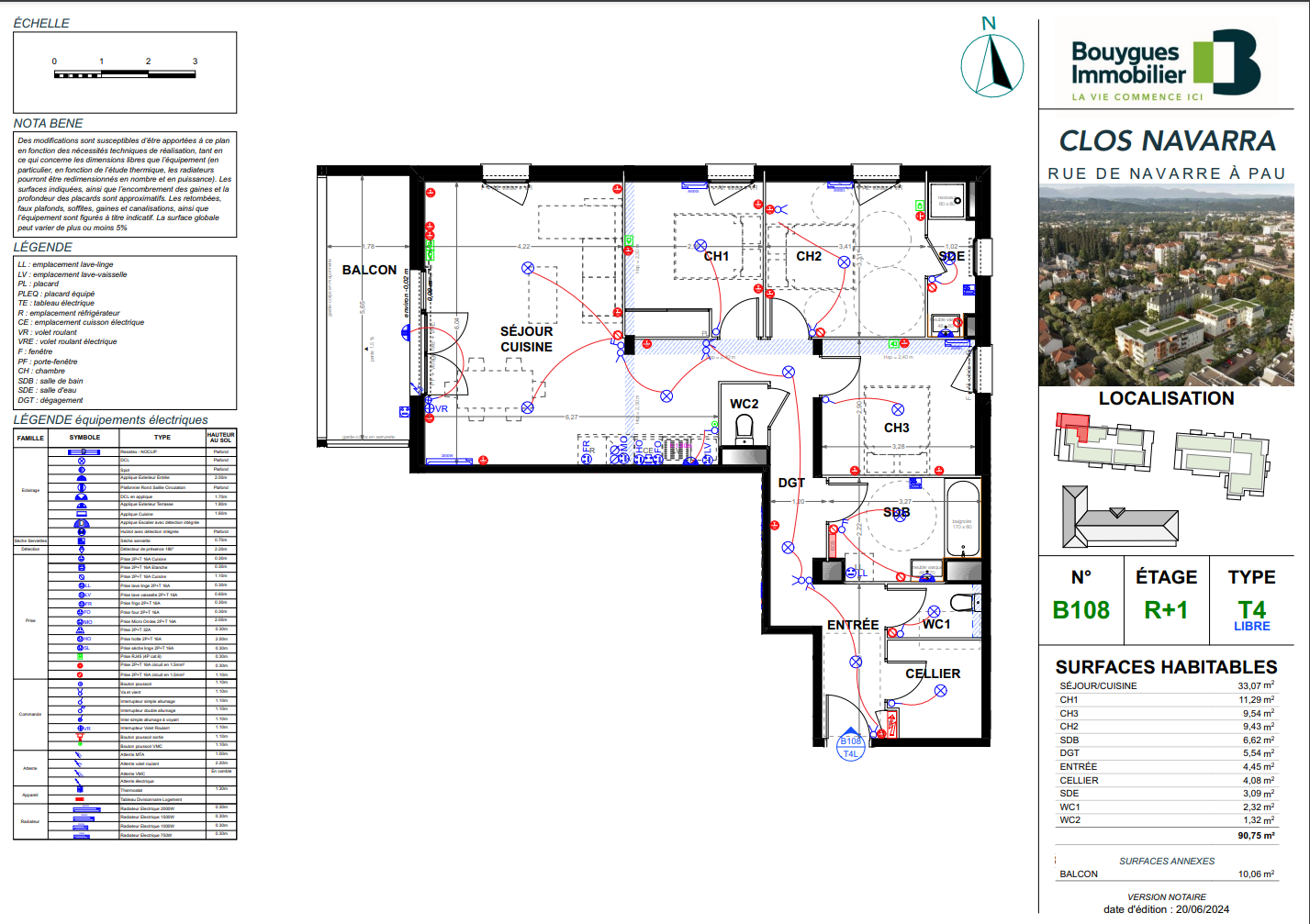 Vente Appartement à Pau 4 pièces