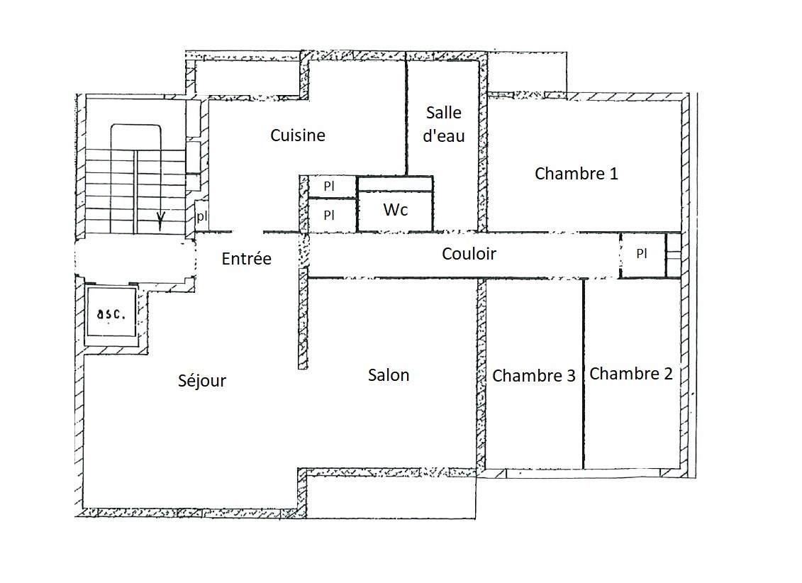 Vente Appartement à Nancy 5 pièces