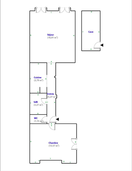 Vente Appartement à Paris Hôtel de Ville 4e arrondissement 2 pièces