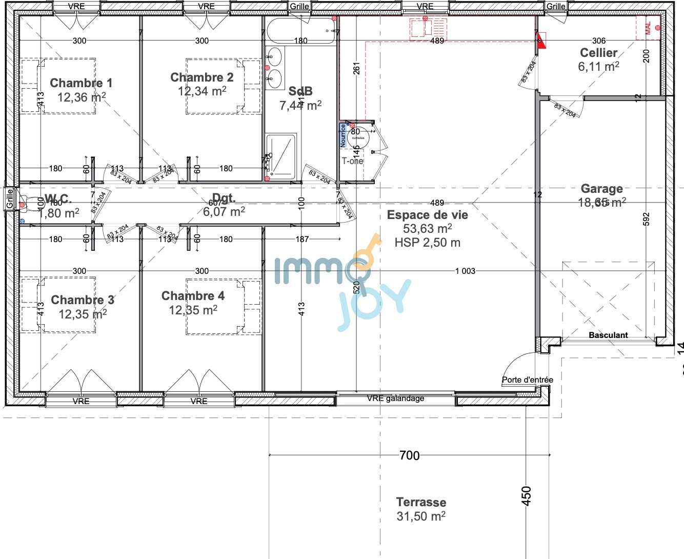 Vente Maison à l'Isle-en-Dodon 5 pièces