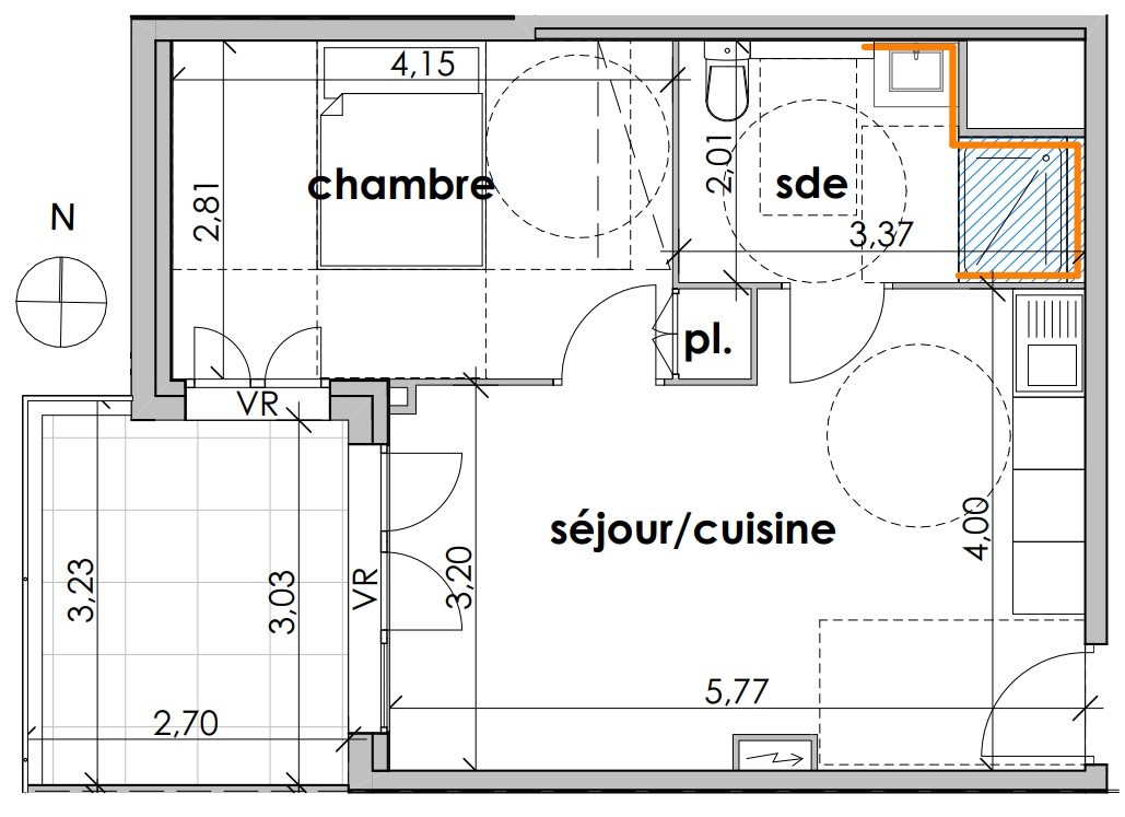 Vente Appartement à Sauvian 2 pièces