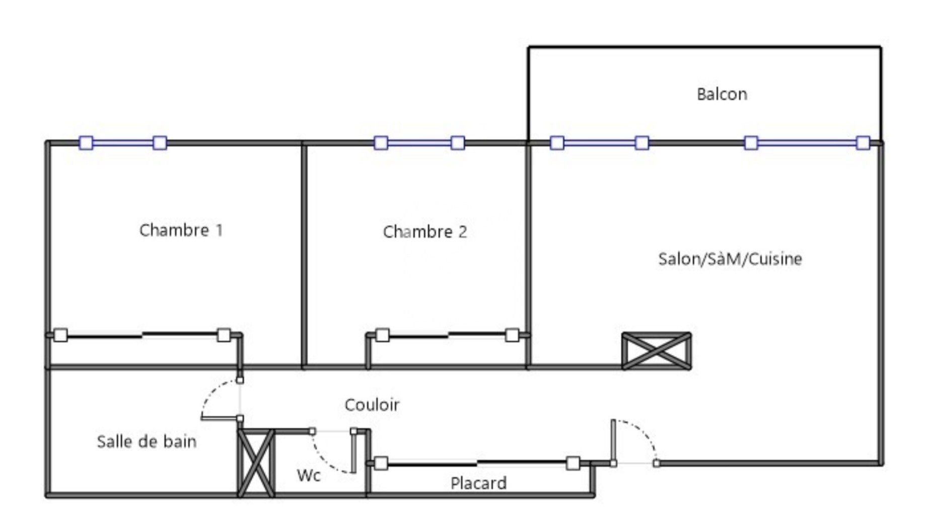 Vente Appartement à Mérignac 3 pièces