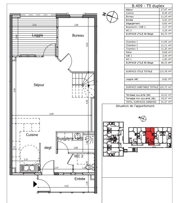 Vente Appartement à Fort-de-France 4 pièces