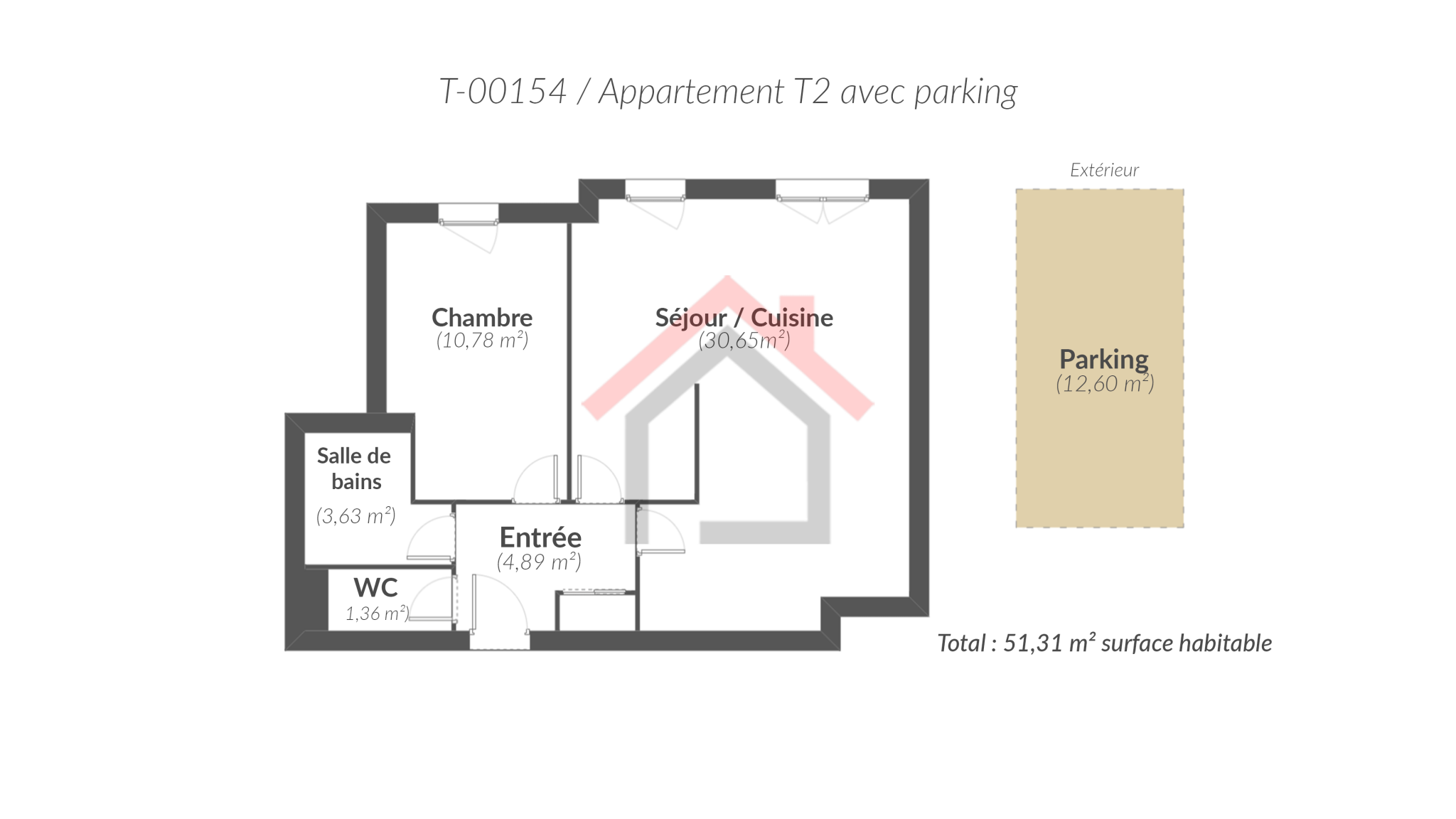 Vente Appartement à le Mans 2 pièces