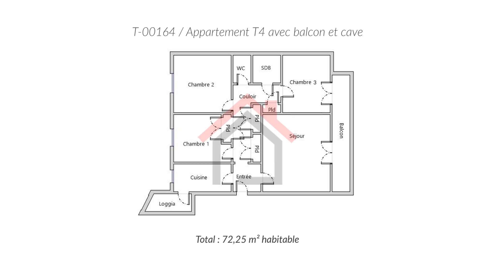 Vente Appartement à le Mans 4 pièces