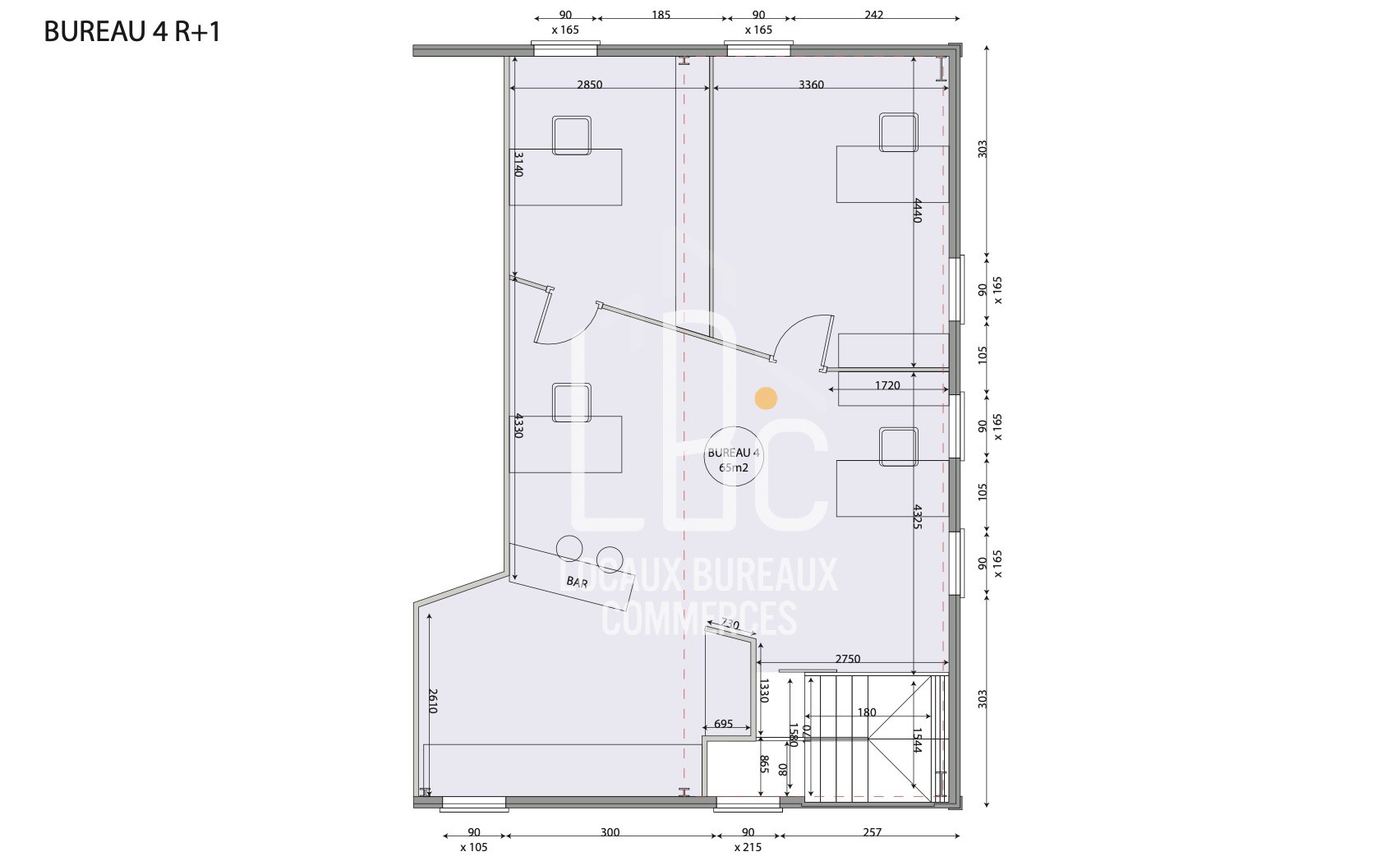 Location Bureau / Commerce à les Sorinières 0 pièce