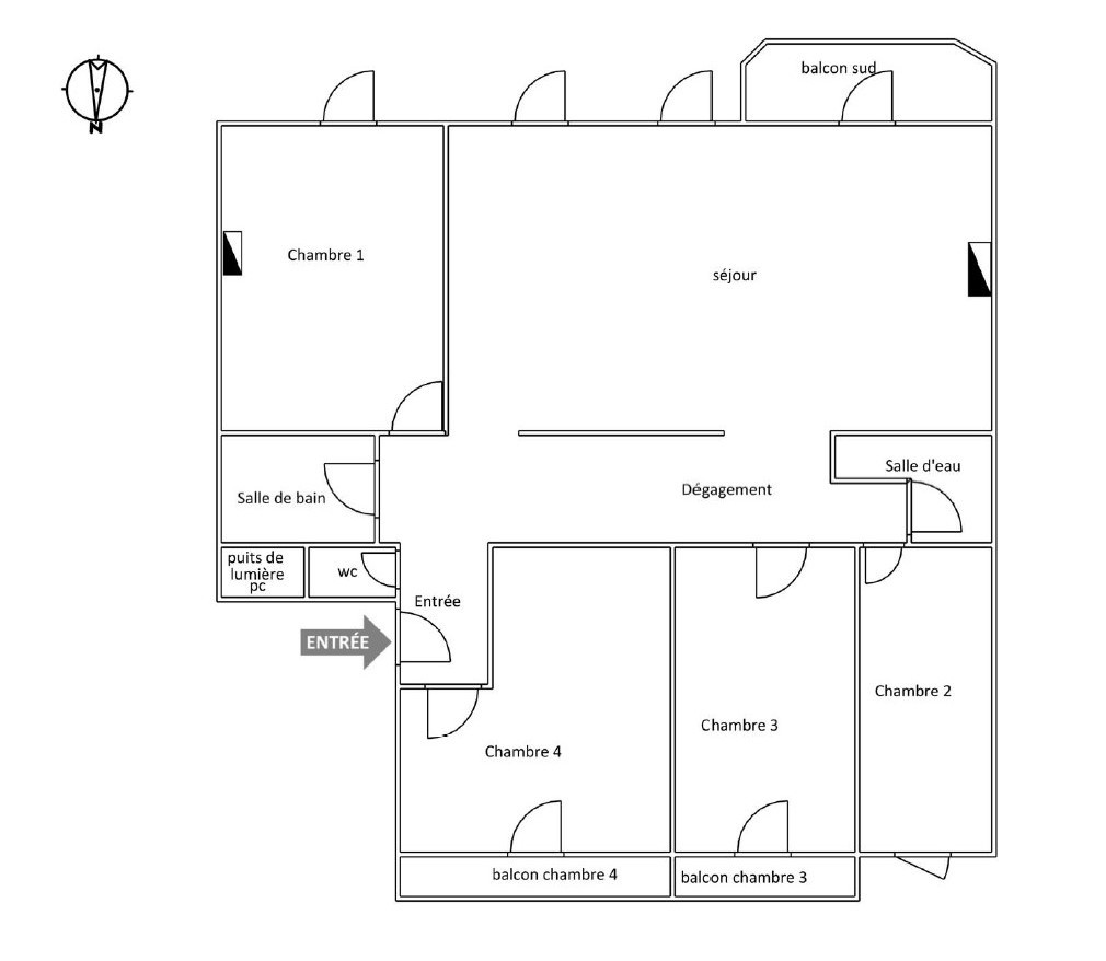 Vente Appartement à Hyères 5 pièces