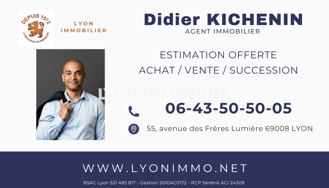 Vente Appartement à Lyon 3e arrondissement 6 pièces