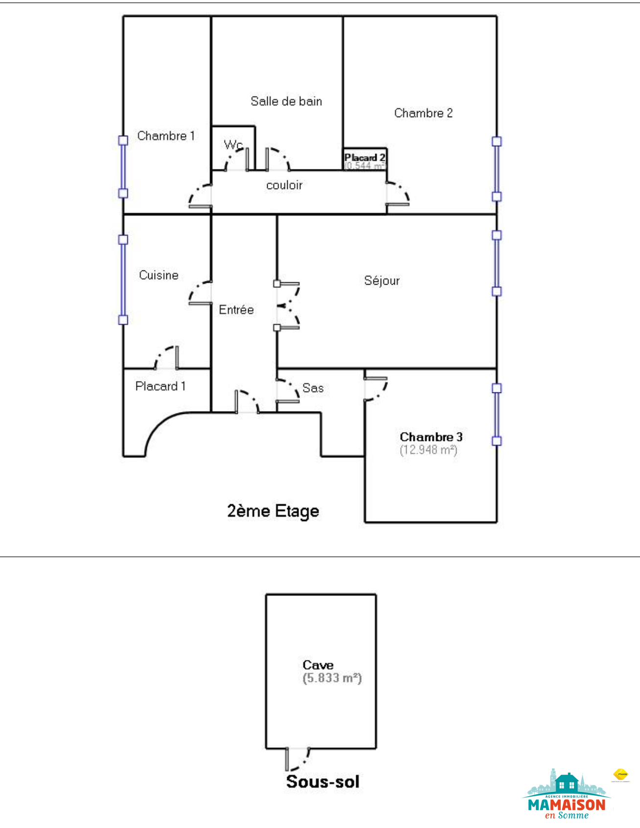 Vente Appartement à Amiens 4 pièces