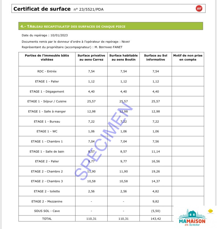 Vente Appartement à Corbie 4 pièces