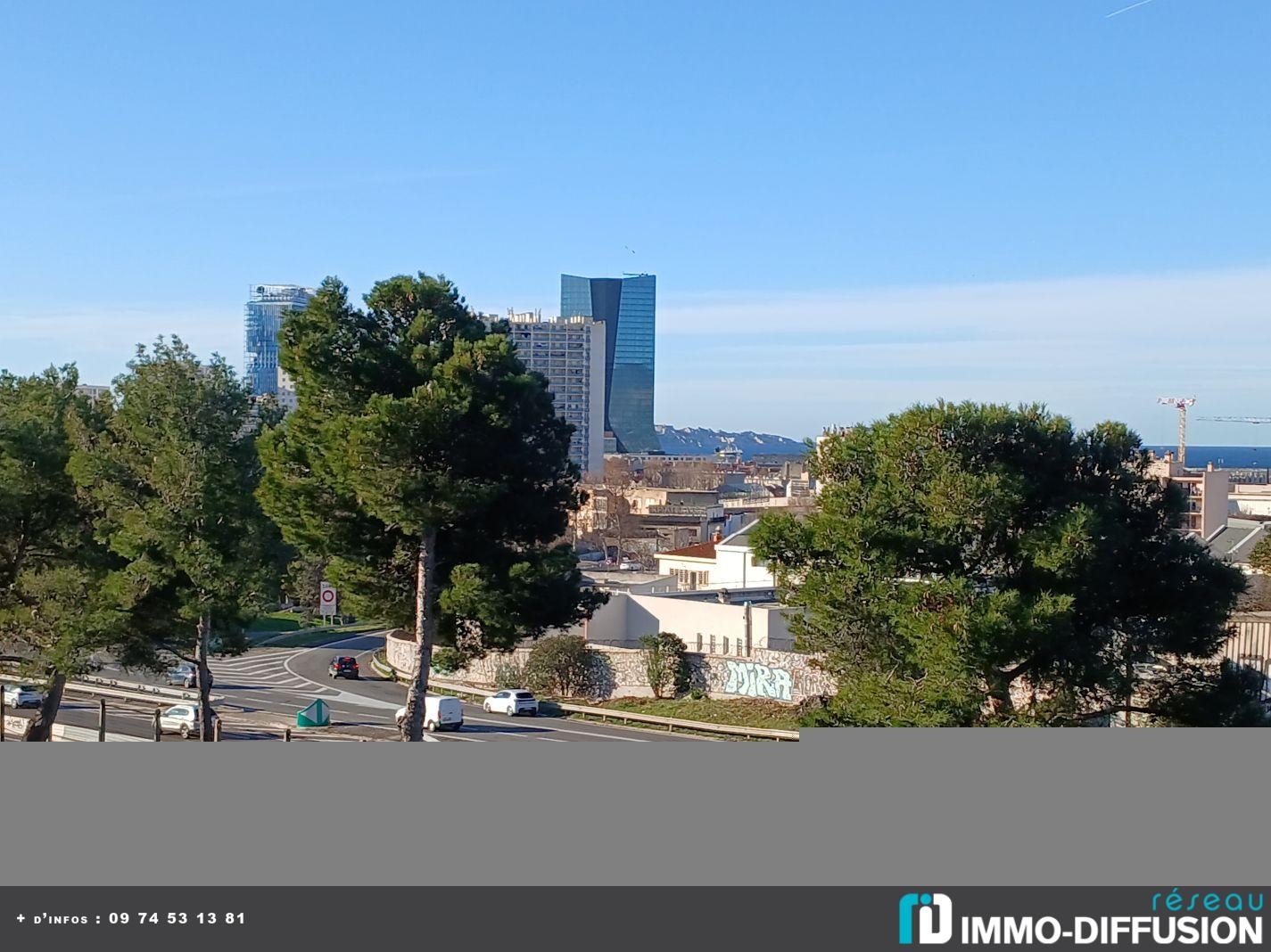 Vente Appartement à Marseille 14e arrondissement 3 pièces