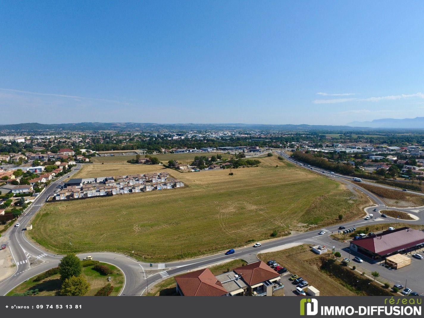 Vente Terrain à Chatuzange-le-Goubet 1 pièce