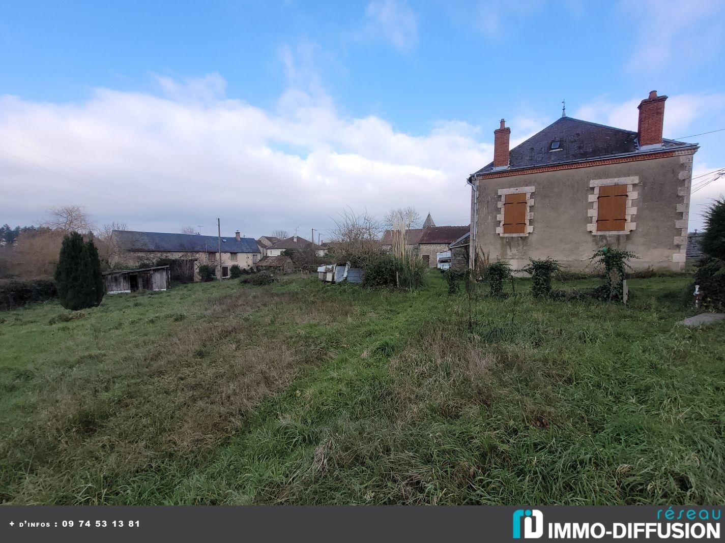 Vente Maison à Boussac 4 pièces