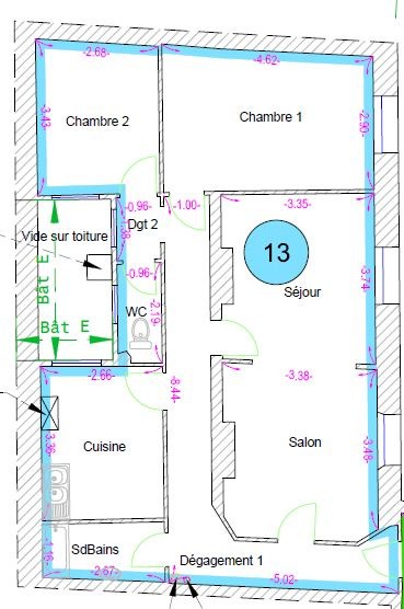 Vente Appartement à Reims 4 pièces