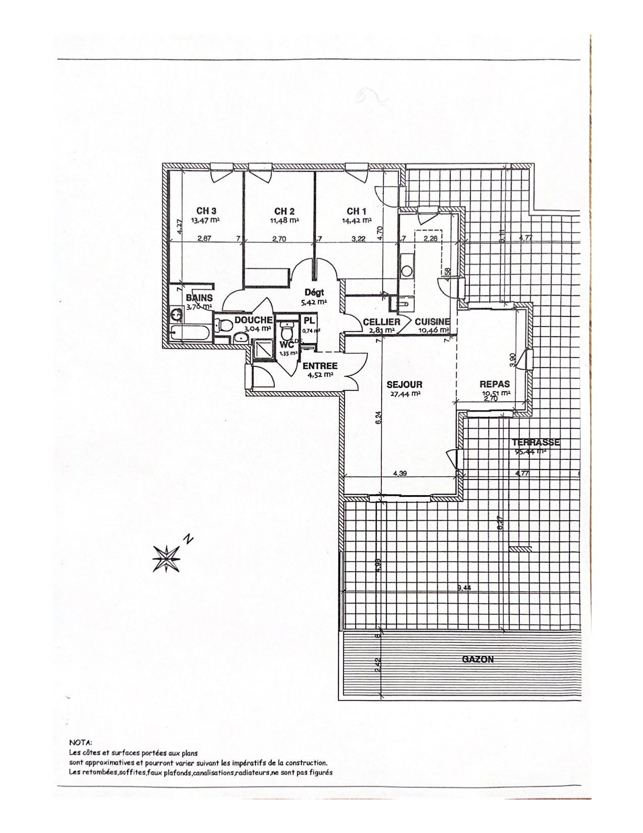 Vente Appartement à Ferney-Voltaire 4 pièces