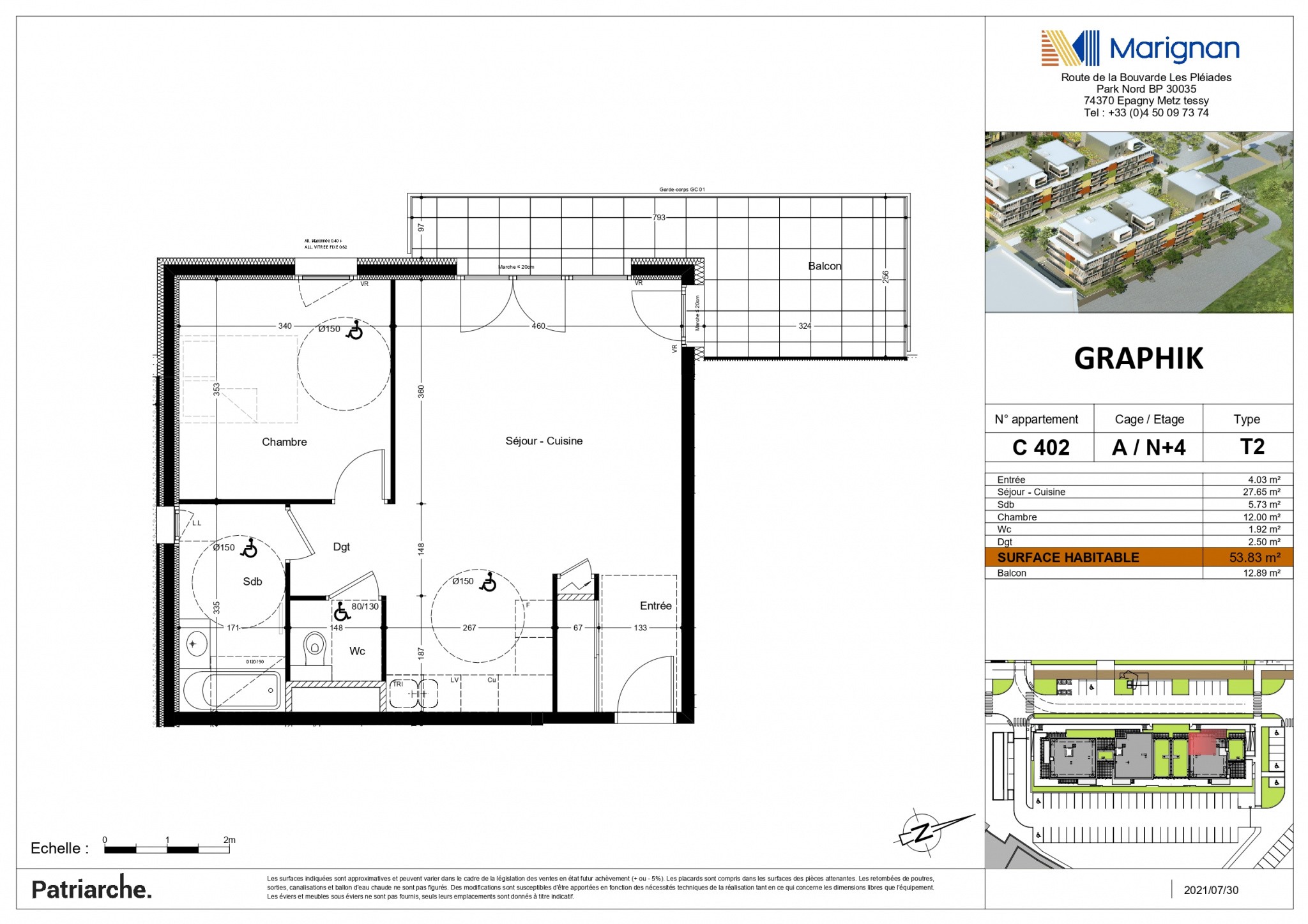 Vente Appartement à Saint-Genis-Pouilly 2 pièces