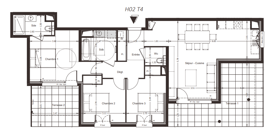 Vente Appartement à Ségny 4 pièces