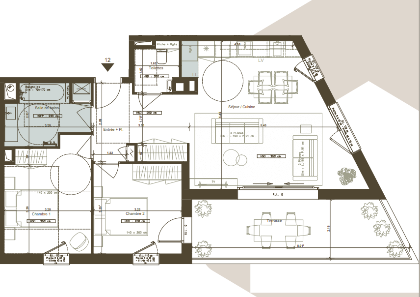 Vente Appartement à Annecy 3 pièces