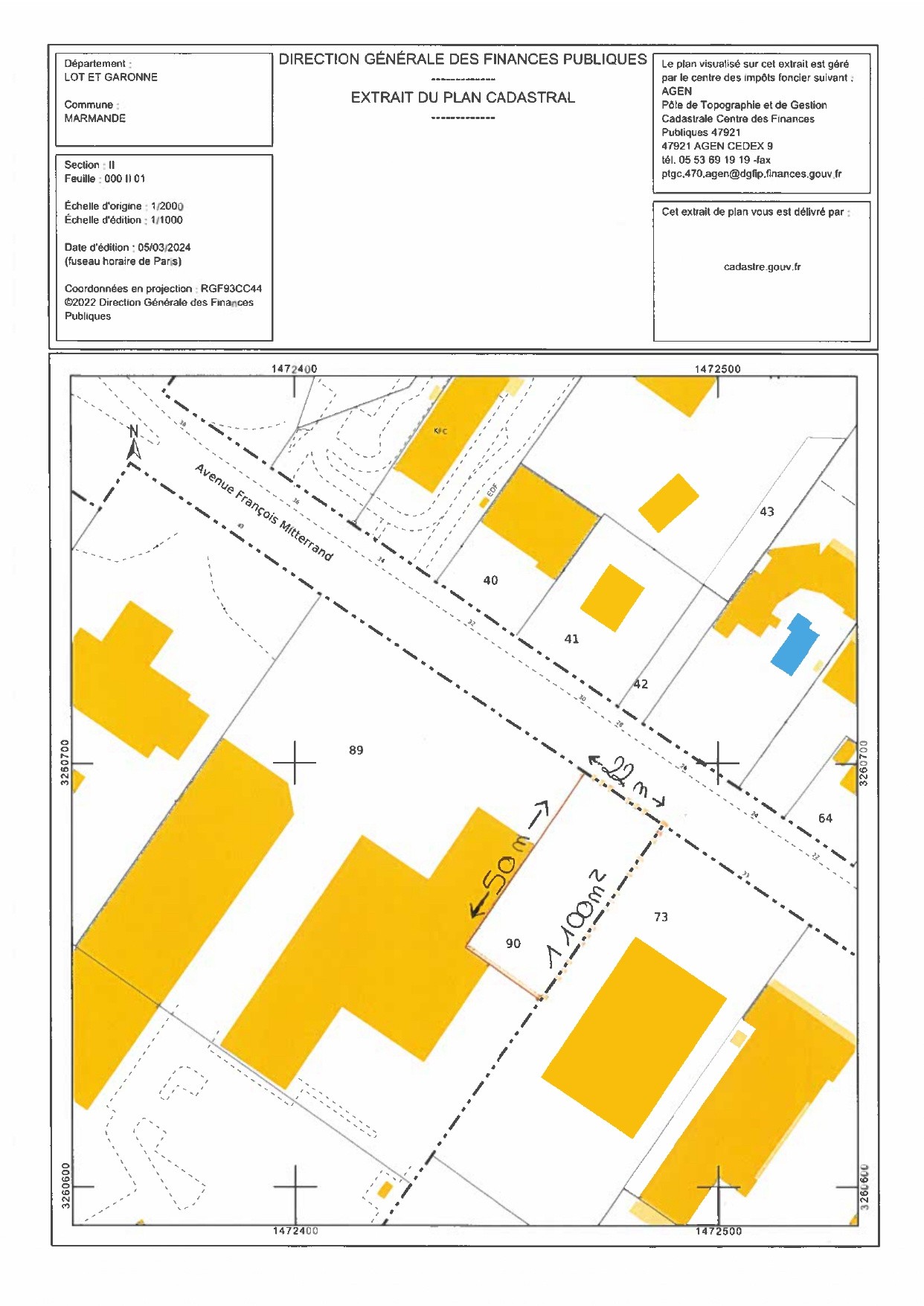 Vente Terrain à Marmande 0 pièce