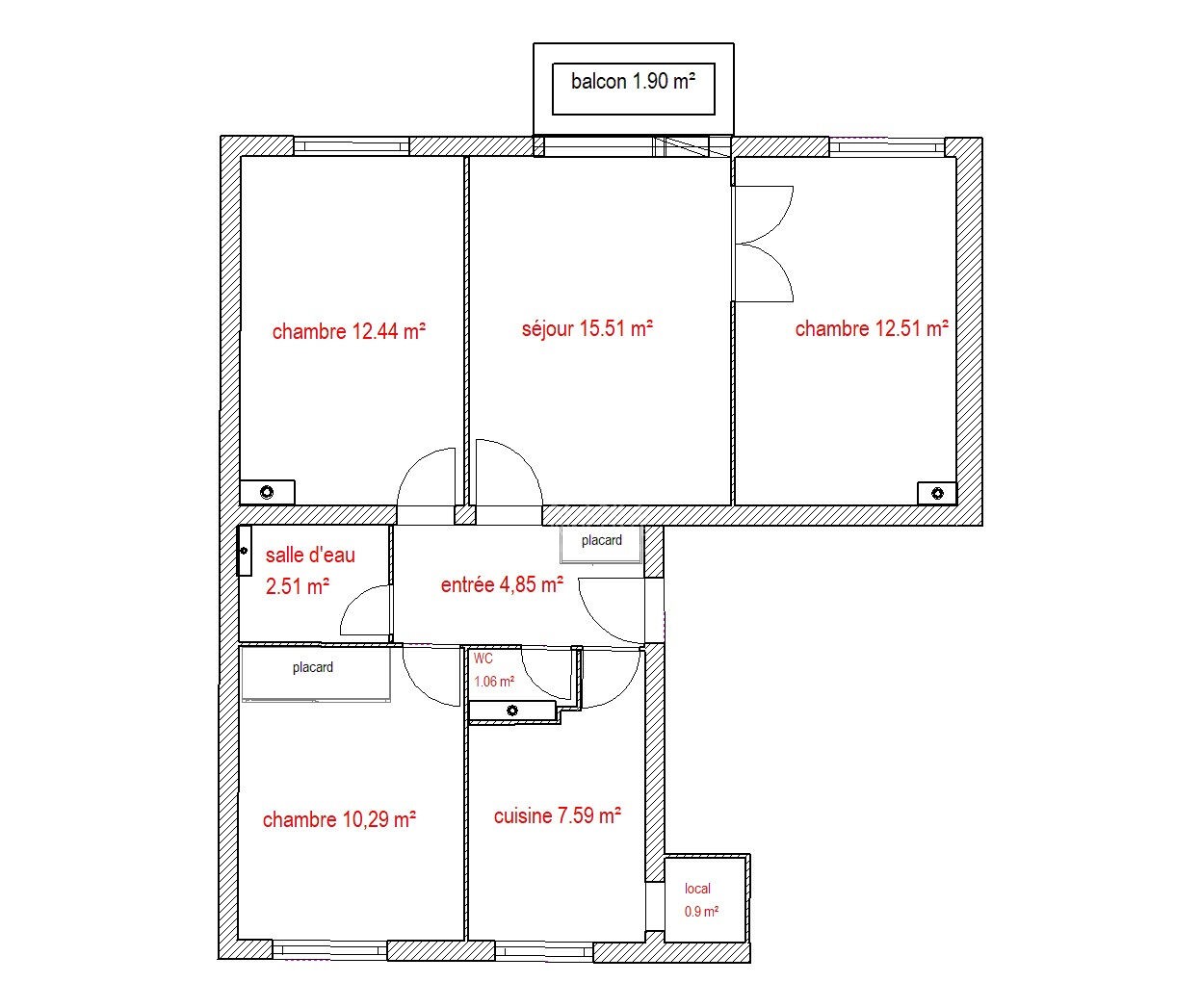 Location Appartement à Saint-Germain-en-Laye 4 pièces