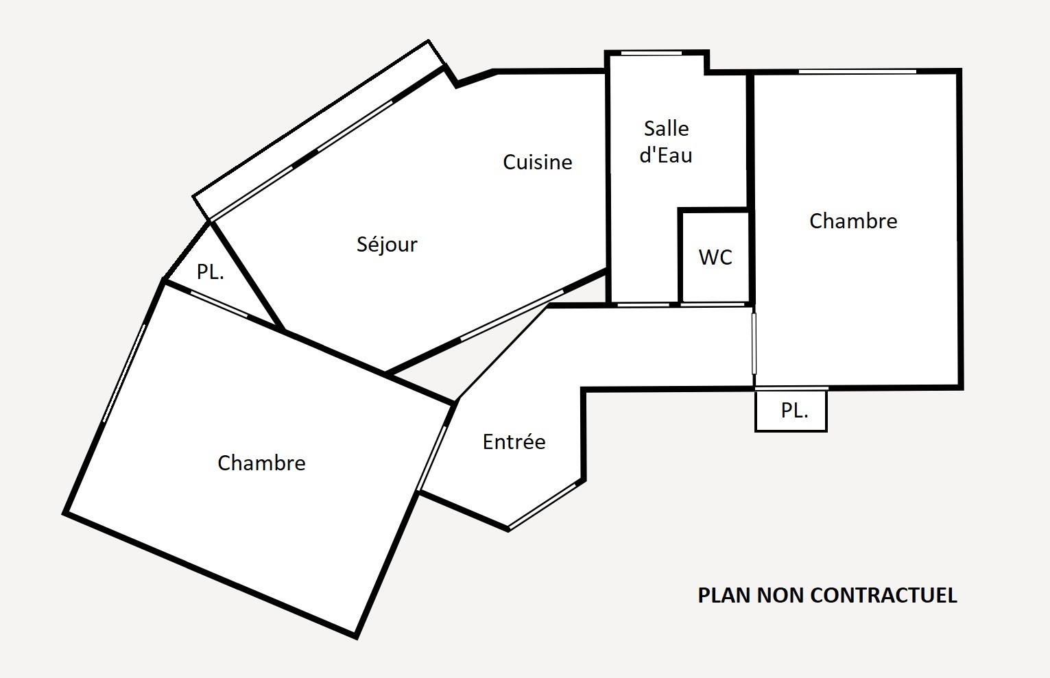 Vente Appartement à Courbevoie 3 pièces