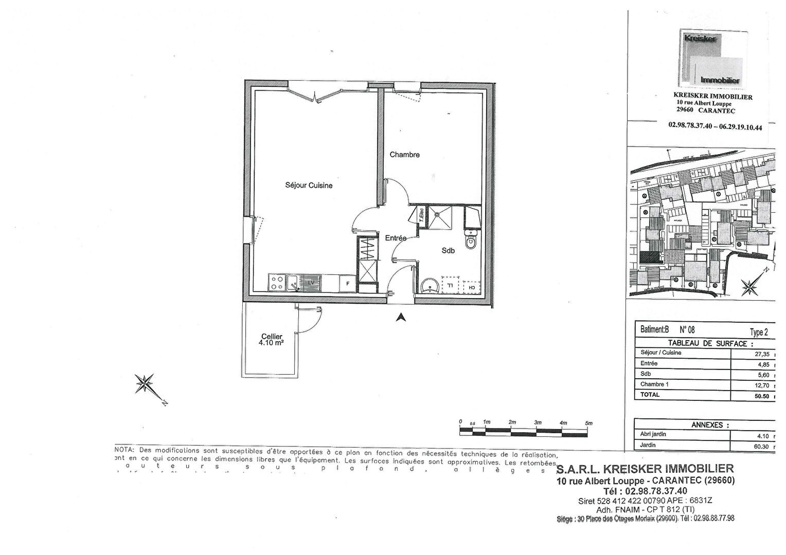 Vente Maison à Carantec 2 pièces