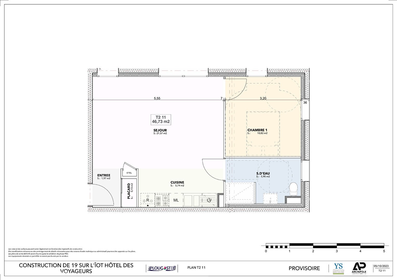 Vente Appartement à Plougastel-Daoulas 2 pièces