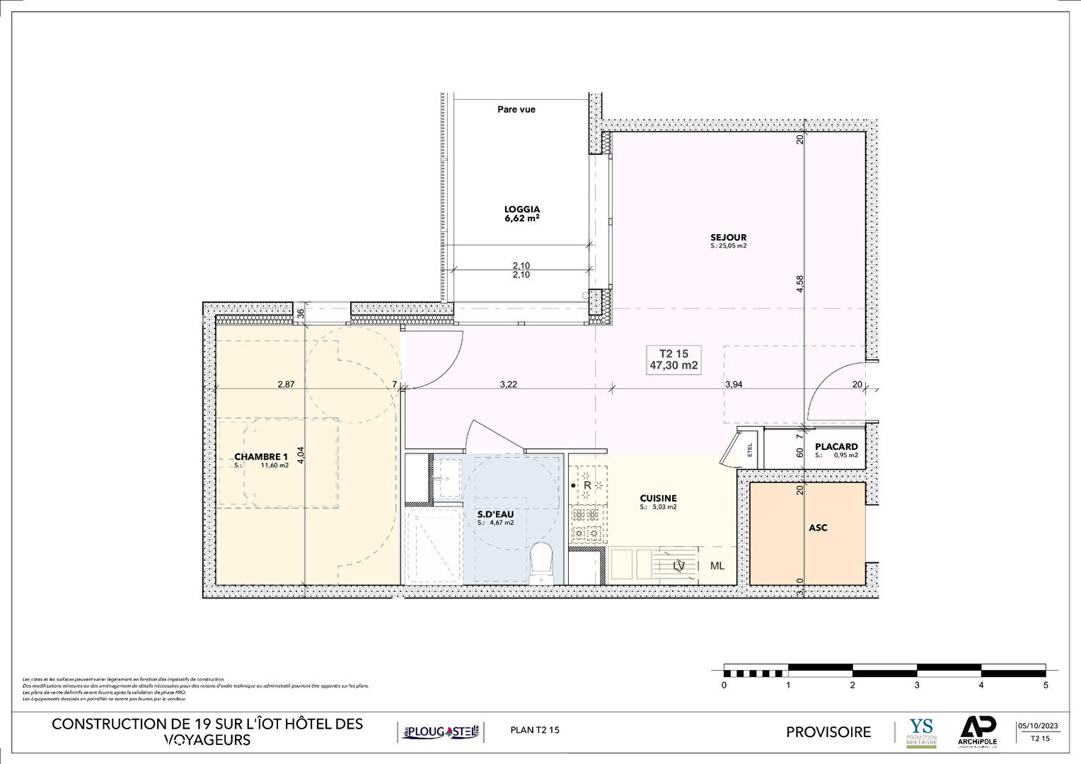 Vente Appartement à Plougastel-Daoulas 2 pièces