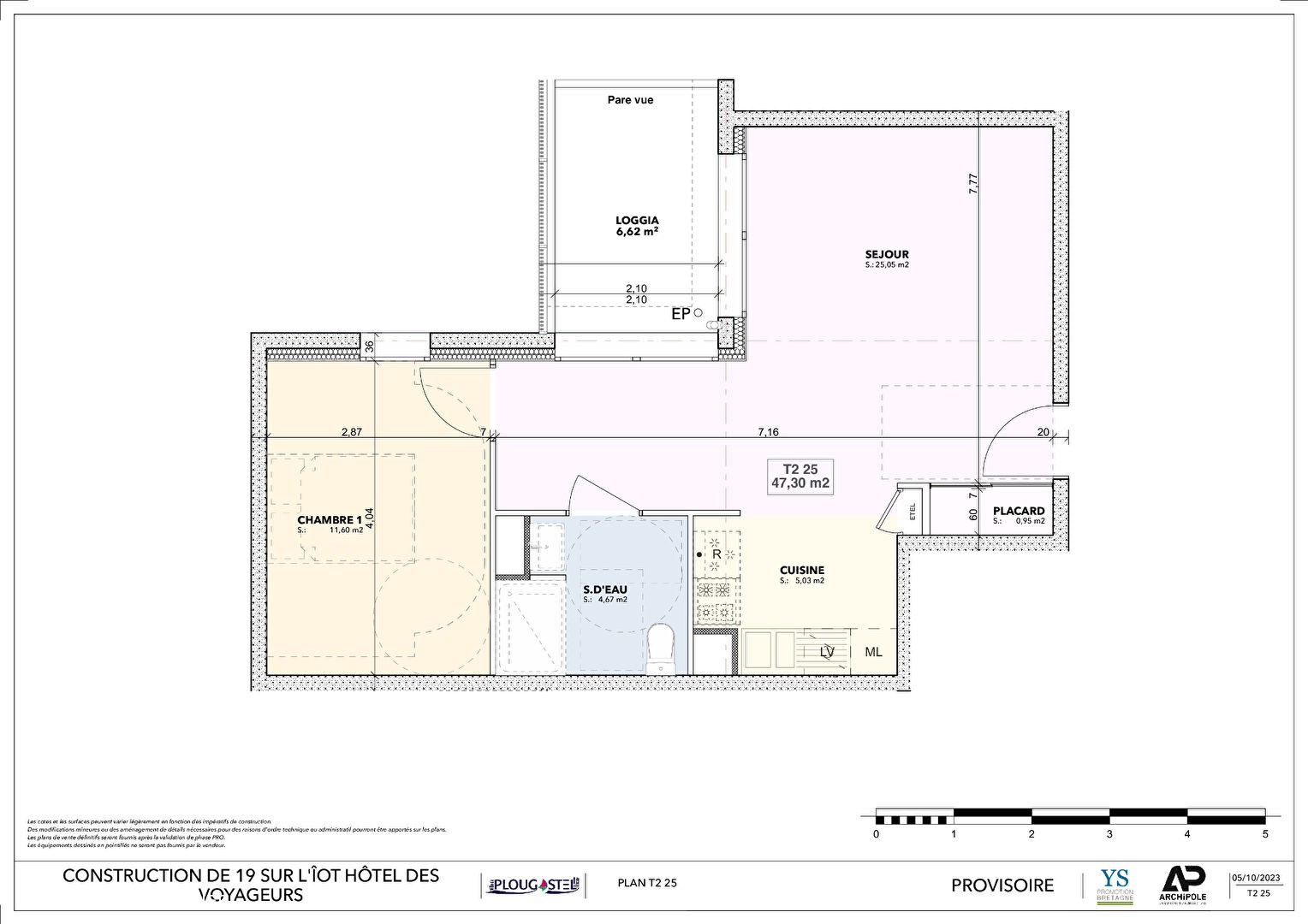 Vente Appartement à Plougastel-Daoulas 2 pièces