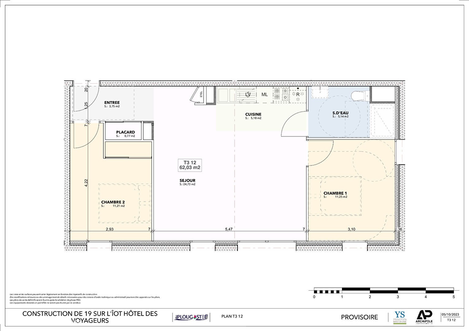 Vente Appartement à Plougastel-Daoulas 2 pièces