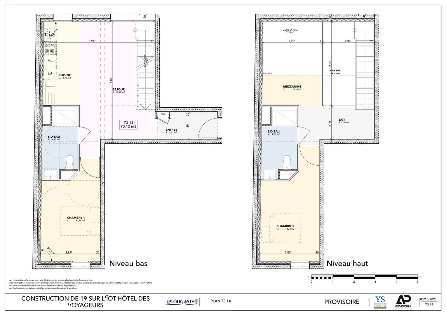 Vente Appartement à Plougastel-Daoulas 2 pièces