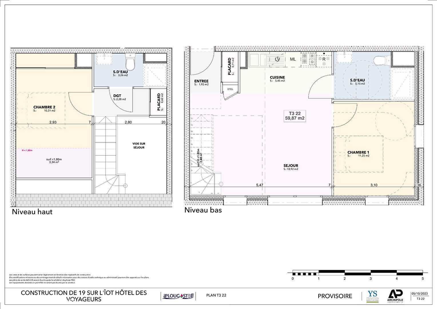 Vente Appartement à Plougastel-Daoulas 2 pièces