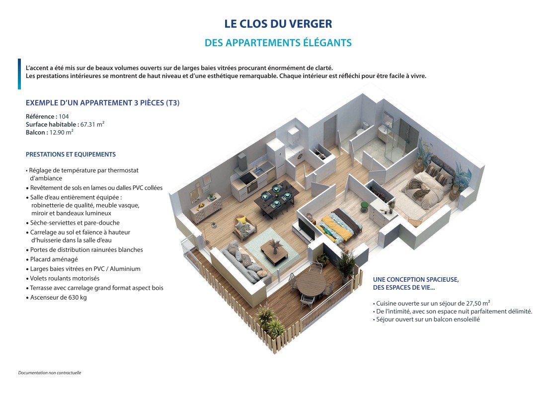 Vente Appartement à Plouzané 3 pièces