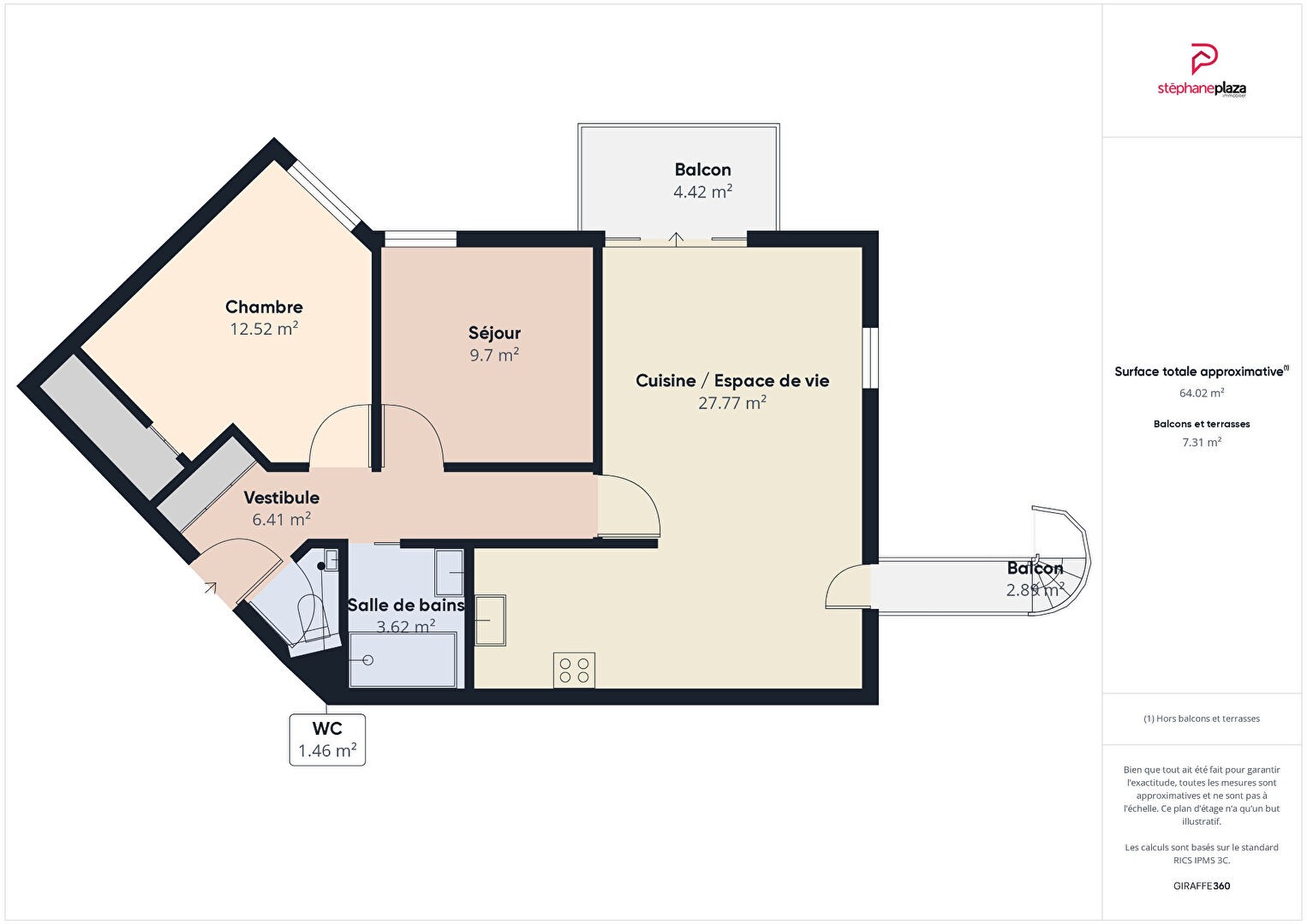 Vente Appartement à Annecy 3 pièces