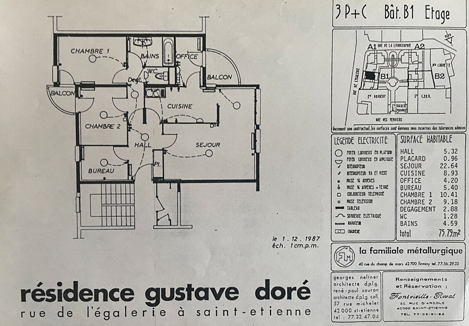 Vente Appartement à Saint-Étienne 3 pièces