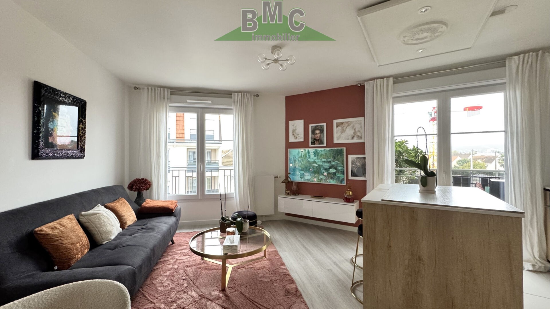 Vente Appartement à le Plessis-Bouchard 3 pièces