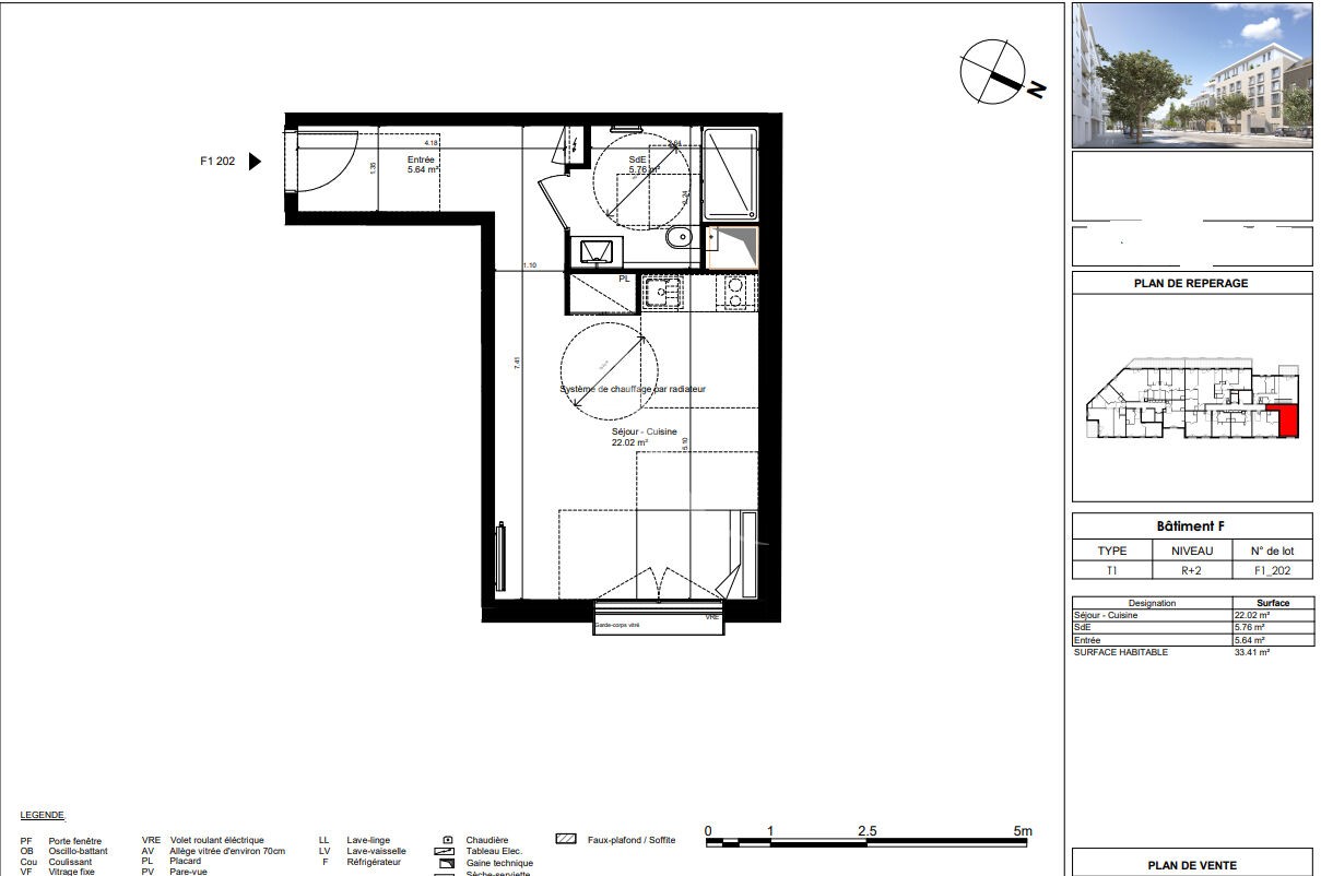 Vente Appartement à Nantes 1 pièce