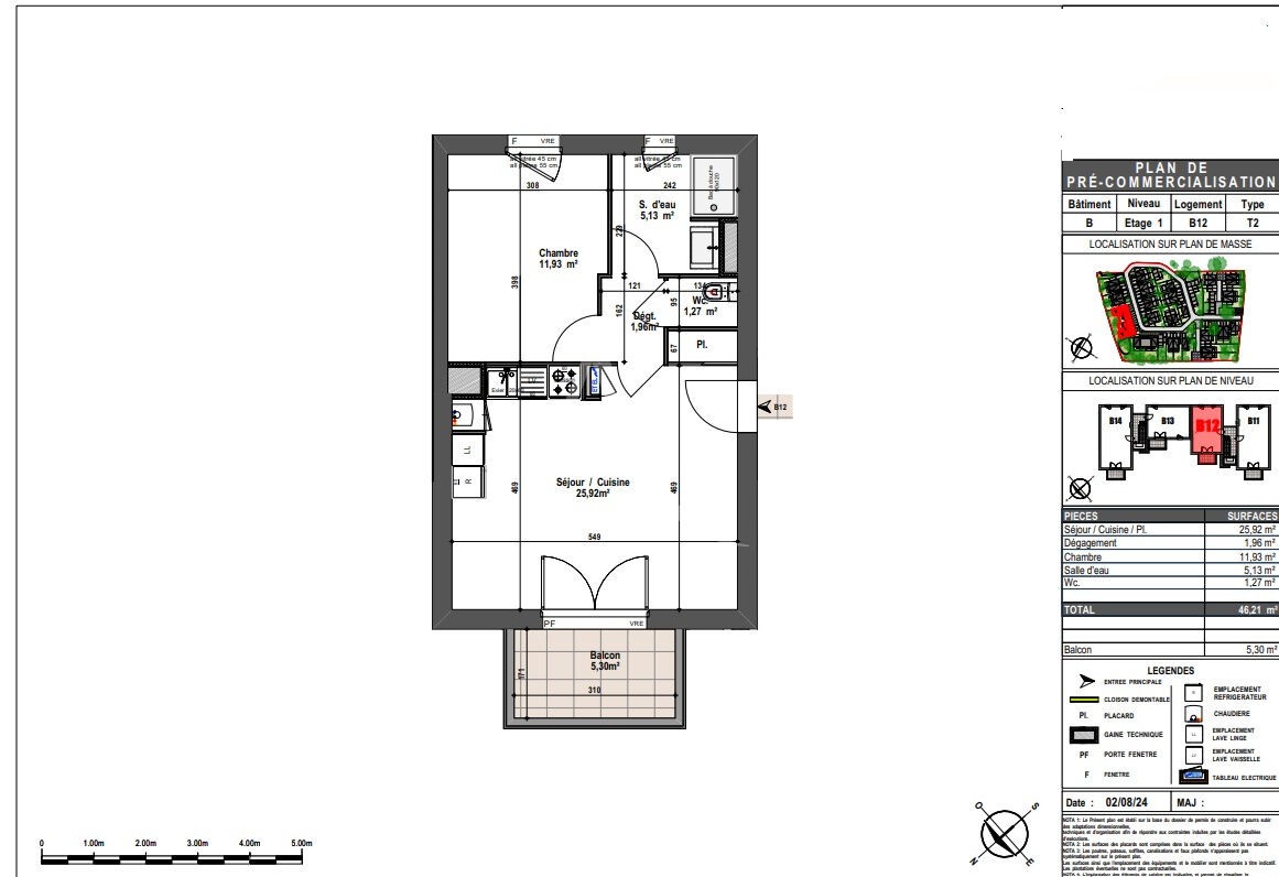 Vente Appartement à Angers 2 pièces