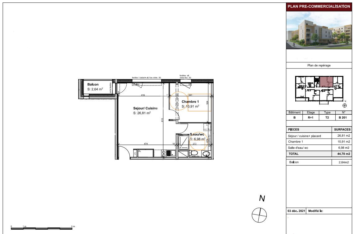 Vente Appartement à Angers 2 pièces