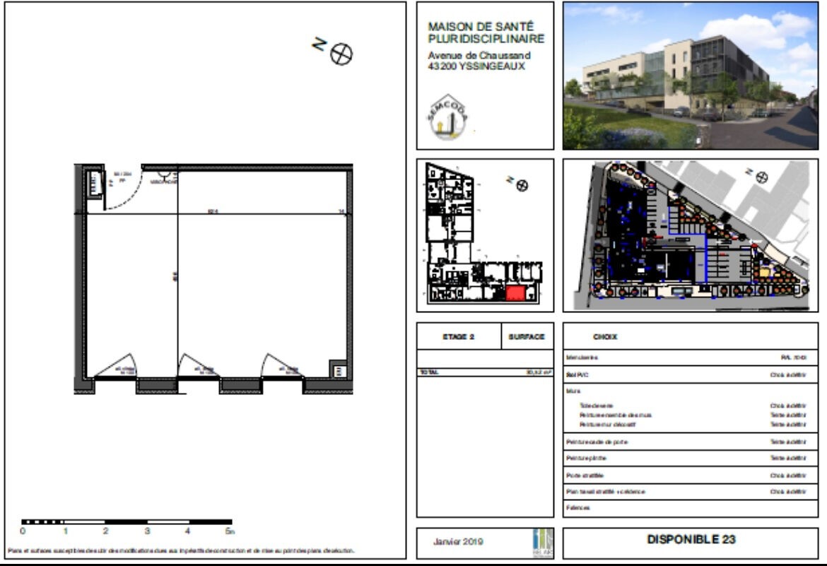 Location Garage / Parking à Yssingeaux 1 pièce