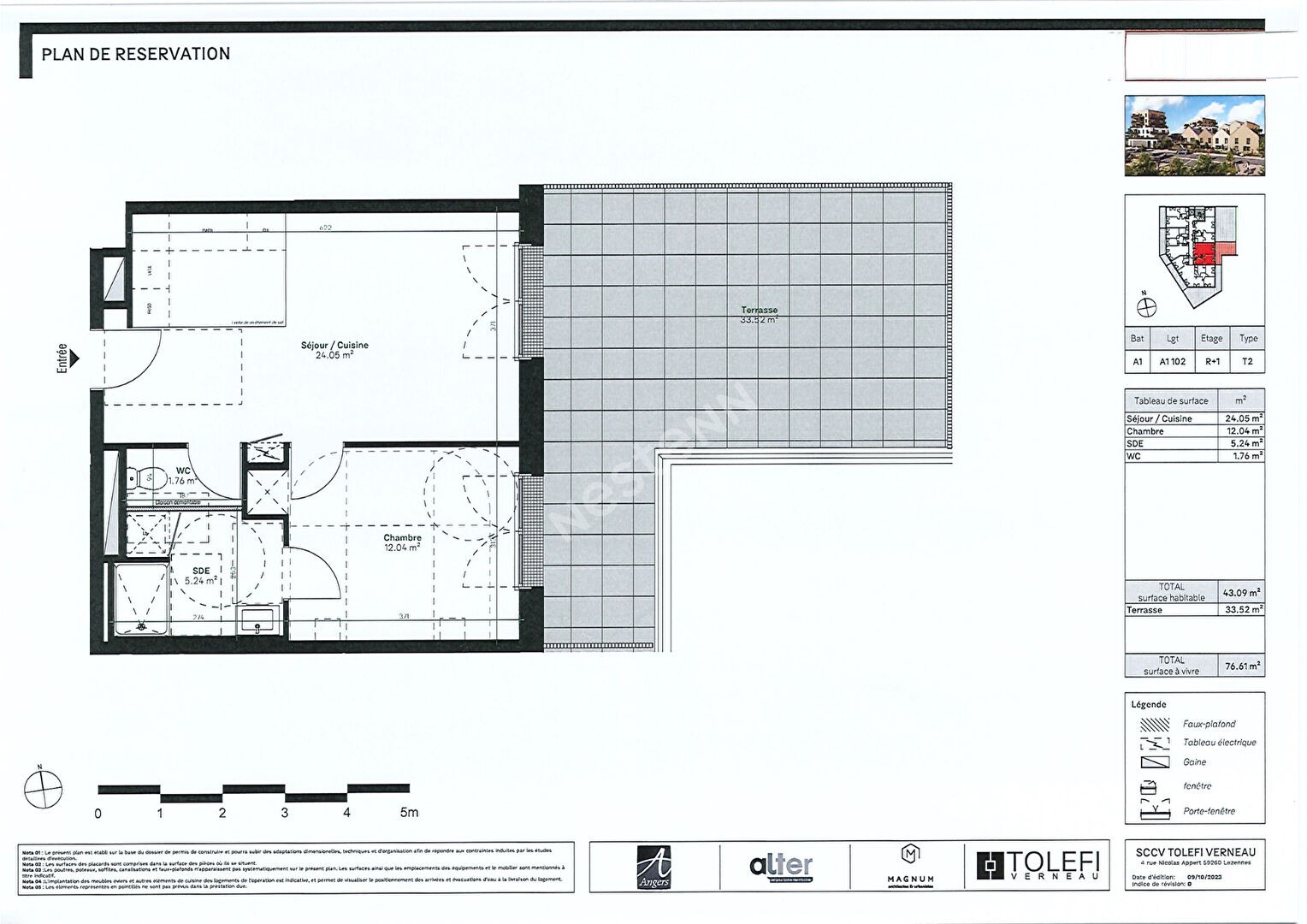 Vente Appartement à Angers 2 pièces