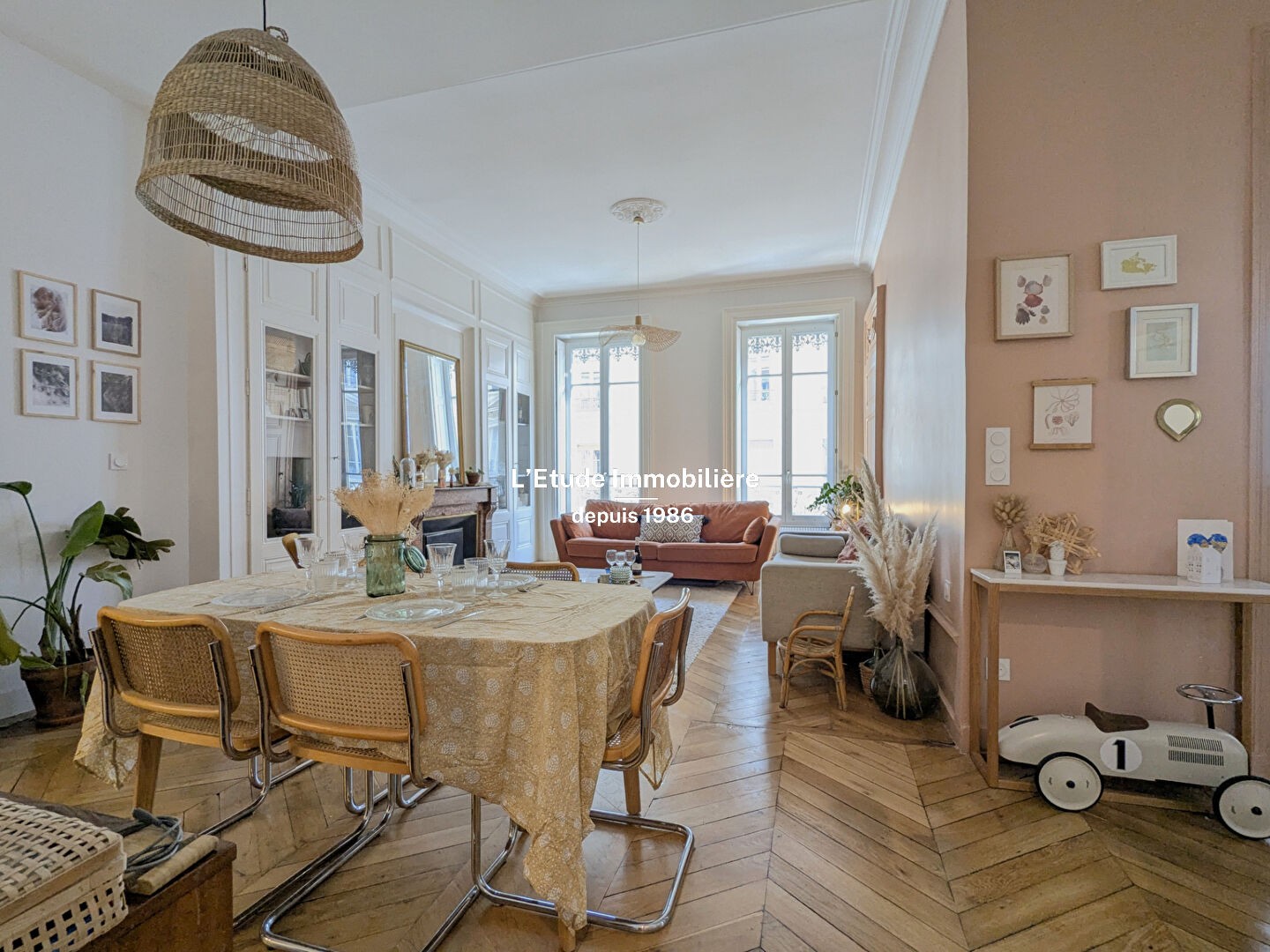 Vente Appartement à Lyon 6e arrondissement 3 pièces