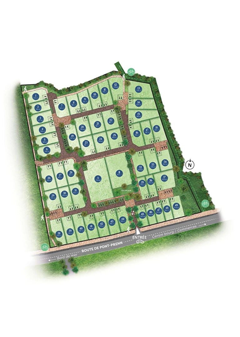 Vente Terrain à Trégunc 0 pièce