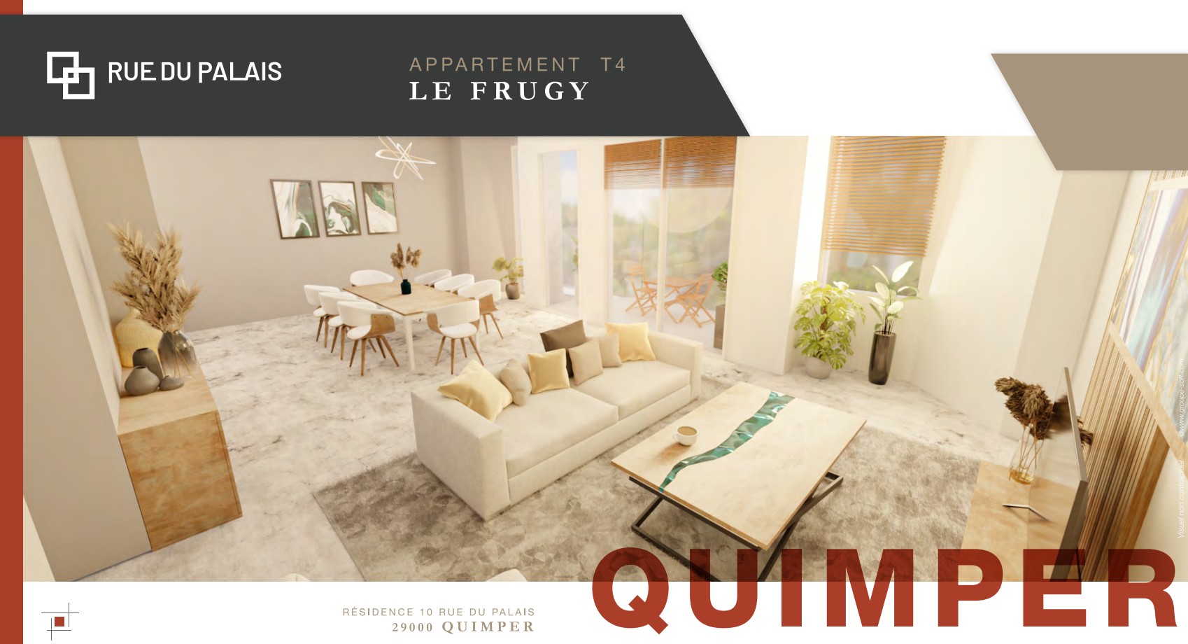 Vente Appartement à Quimper 4 pièces