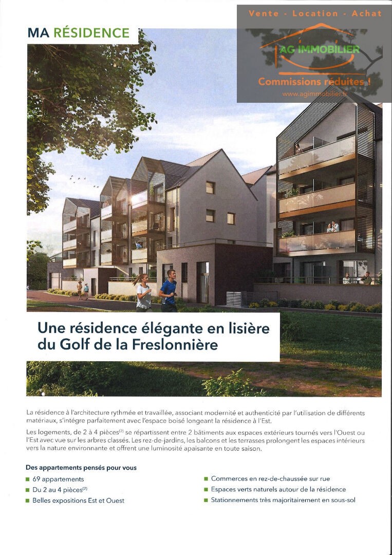 Neuf Appartement à le Rheu 3 pièces