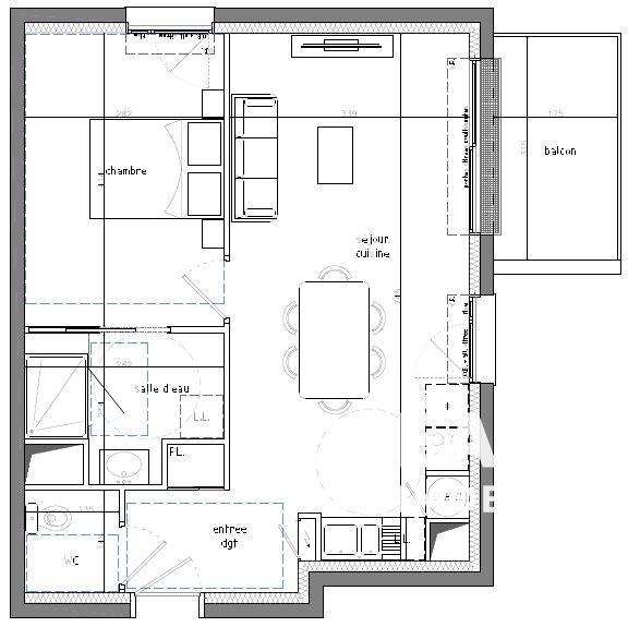 Neuf Appartement à Guipavas 2 pièces